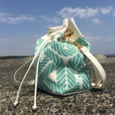 画像3: 巾着バケットバッグ・2WAYショルダーバック　（Bucket Bag） (3)