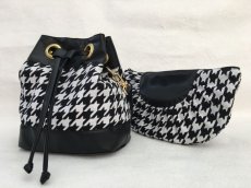 画像9: 巾着バケットバッグ・2WAYショルダーバック　（Bucket Bag） (9)