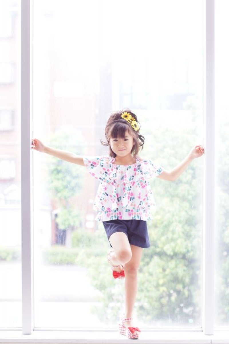 画像3: 2段フリルオフショルダーブラウス