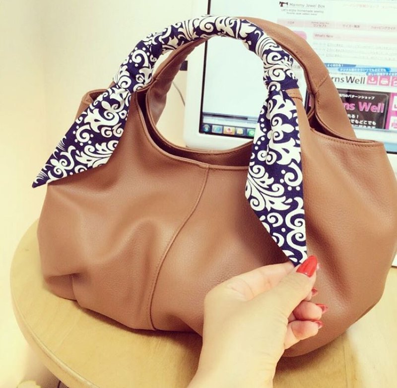 画像2: ツイリースカーフ型紙 (A4用紙)