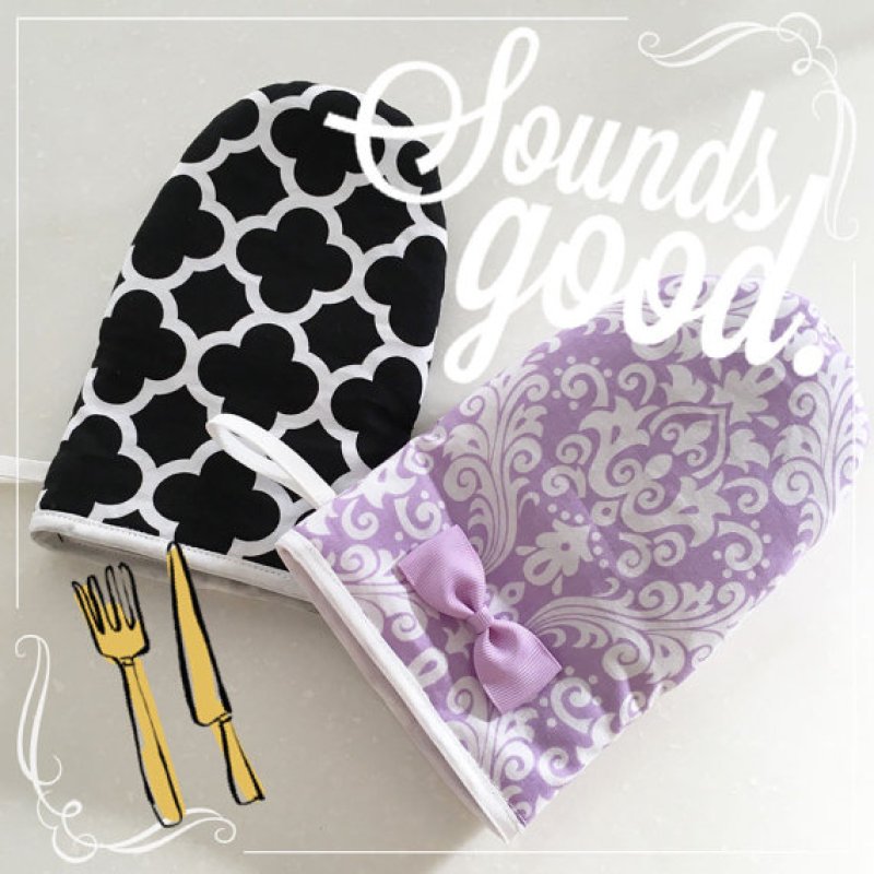 画像1: パクパクキッチンミトン　（A4用紙）