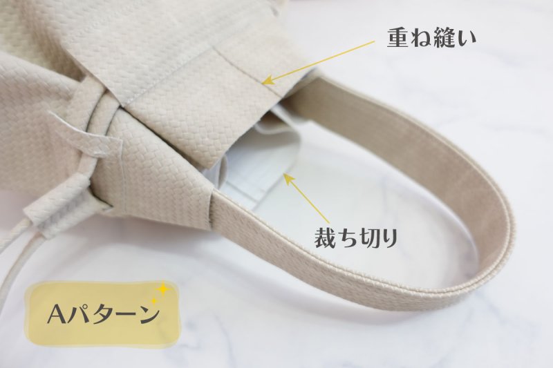 画像2: Jeanne(ジャンヌ)巾着トート&ショルダーバッグ型紙〈YouTube動画レシピ〉フリーダウンロード型紙