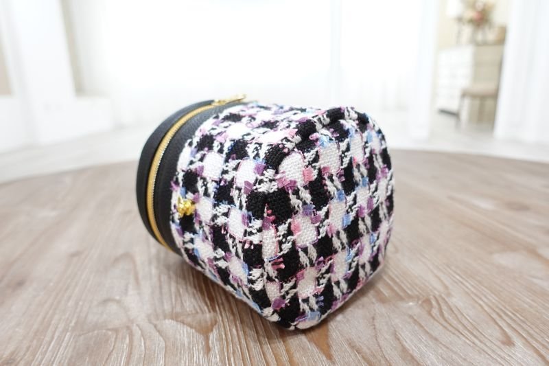 画像1: Ruby(ルビー)ドラムバニティーポーチ&バッグ型紙 ロングタイプ&ショートタイプ【3サイズ展開】