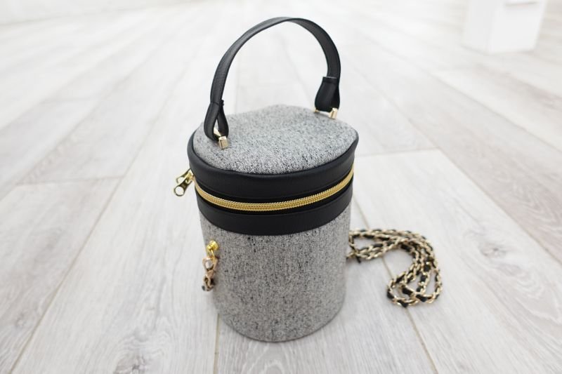 画像3: Ruby(ルビー)ドラムバニティーポーチ&バッグ型紙 ロングタイプ&ショートタイプ【3サイズ展開】