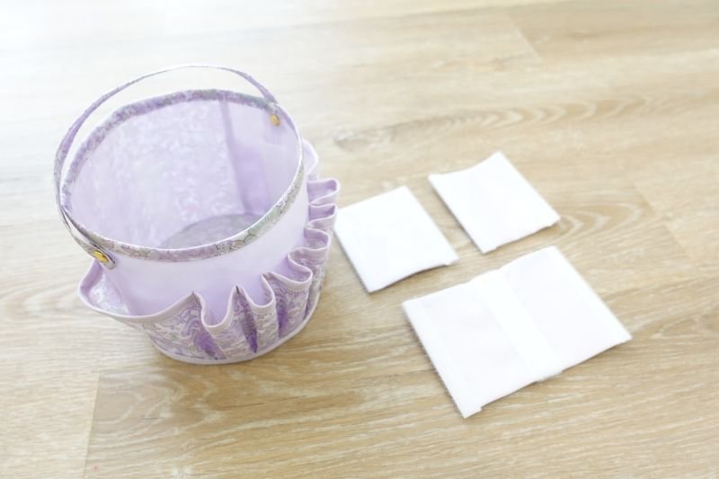 画像2: Candy(キャンディ)オーガナイザーボックス型紙/コスメ収納ボックス・裁縫道具収納・ペン立て・2サイズ展開