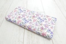 画像12: リバティ生地で作るL字型長財布キット（裁断済み・一部縫製済み＆資材セット）型紙動画レシピは付属されていません (12)