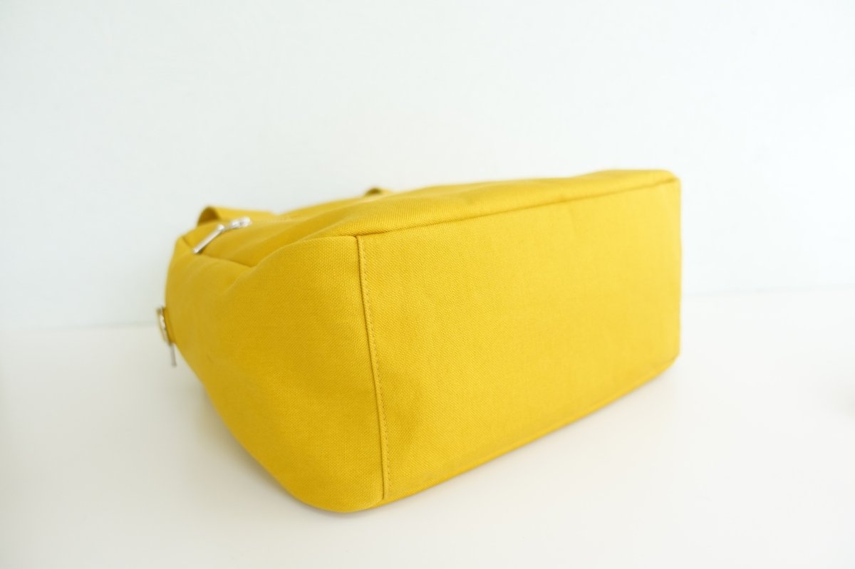 画像6: Maeve（モーヴ）レクタングルショルダートートバッグ型紙【2サイズ展開】 (6)