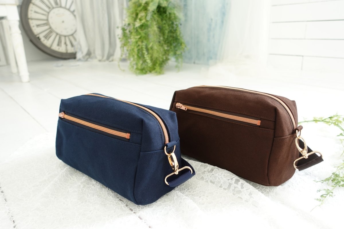 画像2: Maeve（モーヴ）レクタングルショルダートートバッグ型紙【2サイズ展開】 (2)