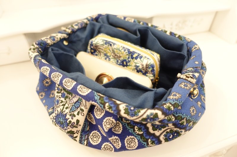 画像2: New Margot(ニューマーゴット)ニューム口金のポシェット【2サイズ展開】(口金品番/TYB1221 /TYB1224専用型紙)