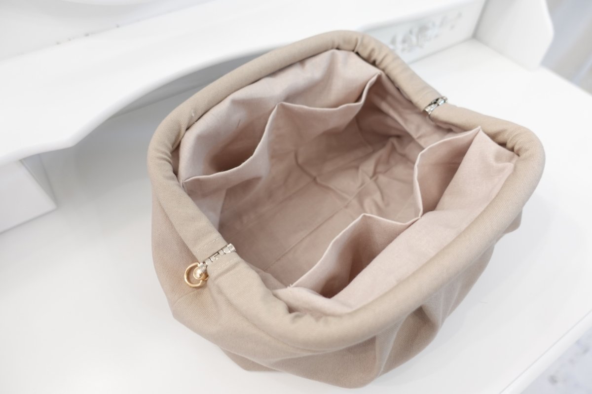 画像8: New Margot（ニューマーゴット）ニューム口金のポシェット【2サイズ展開】（口金品番/TYB1221 /TYB1224専用型紙） (8)