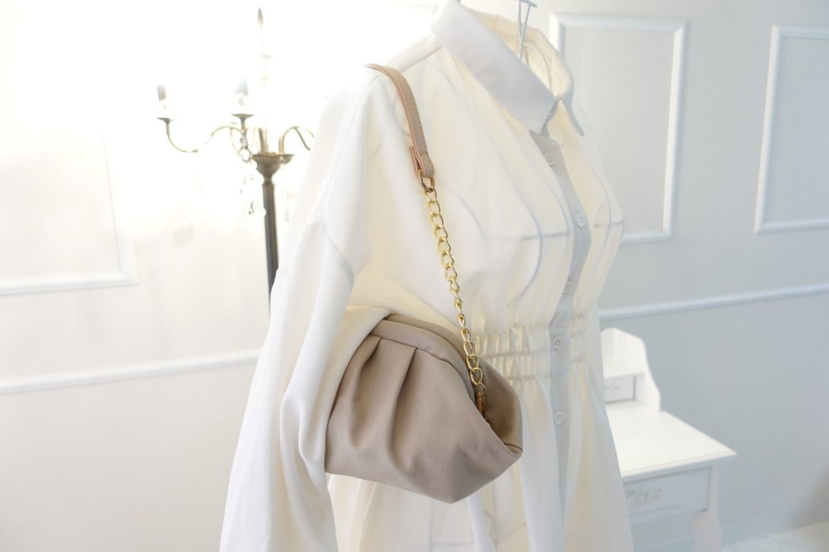 画像2: New Margot（ニューマーゴット）ニューム口金のポシェット【2サイズ展開】（口金品番/TYB1221 /TYB1224専用型紙） (2)