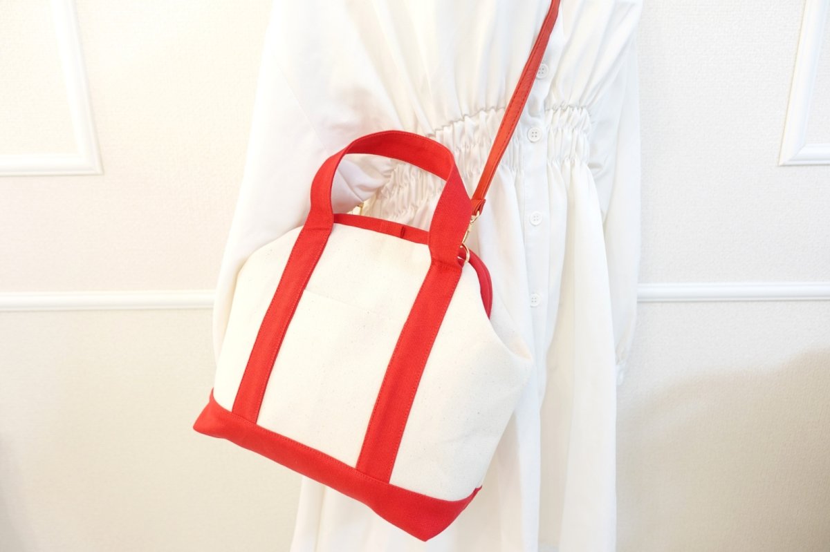 画像13:  Magnolia(マグノリア)ニューム口金のトートバッグ・ノーマルサイズ＆ショートサイズ【各2サイズ展開】（口金品番/TYB1221 /TYB1224専用型紙） (13)