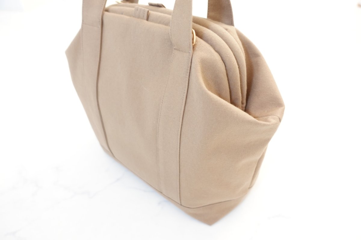 画像20:  Magnolia(マグノリア)ニューム口金のトートバッグ・ノーマルサイズ＆ショートサイズ【各2サイズ展開】（口金品番/TYB1221 /TYB1224専用型紙） (20)