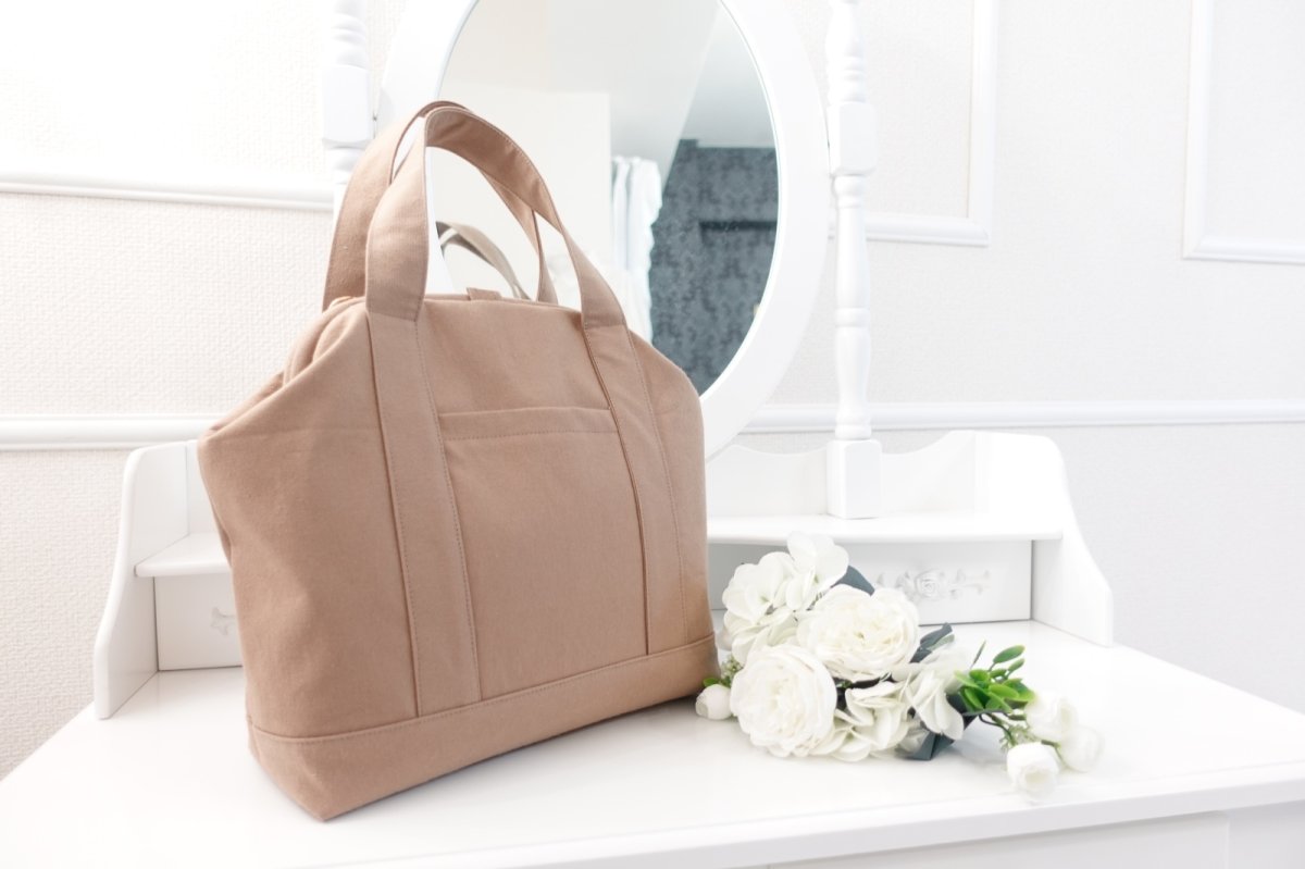 画像21:  Magnolia(マグノリア)ニューム口金のトートバッグ・ノーマルサイズ＆ショートサイズ【各2サイズ展開】（口金品番/TYB1221 /TYB1224専用型紙） (21)