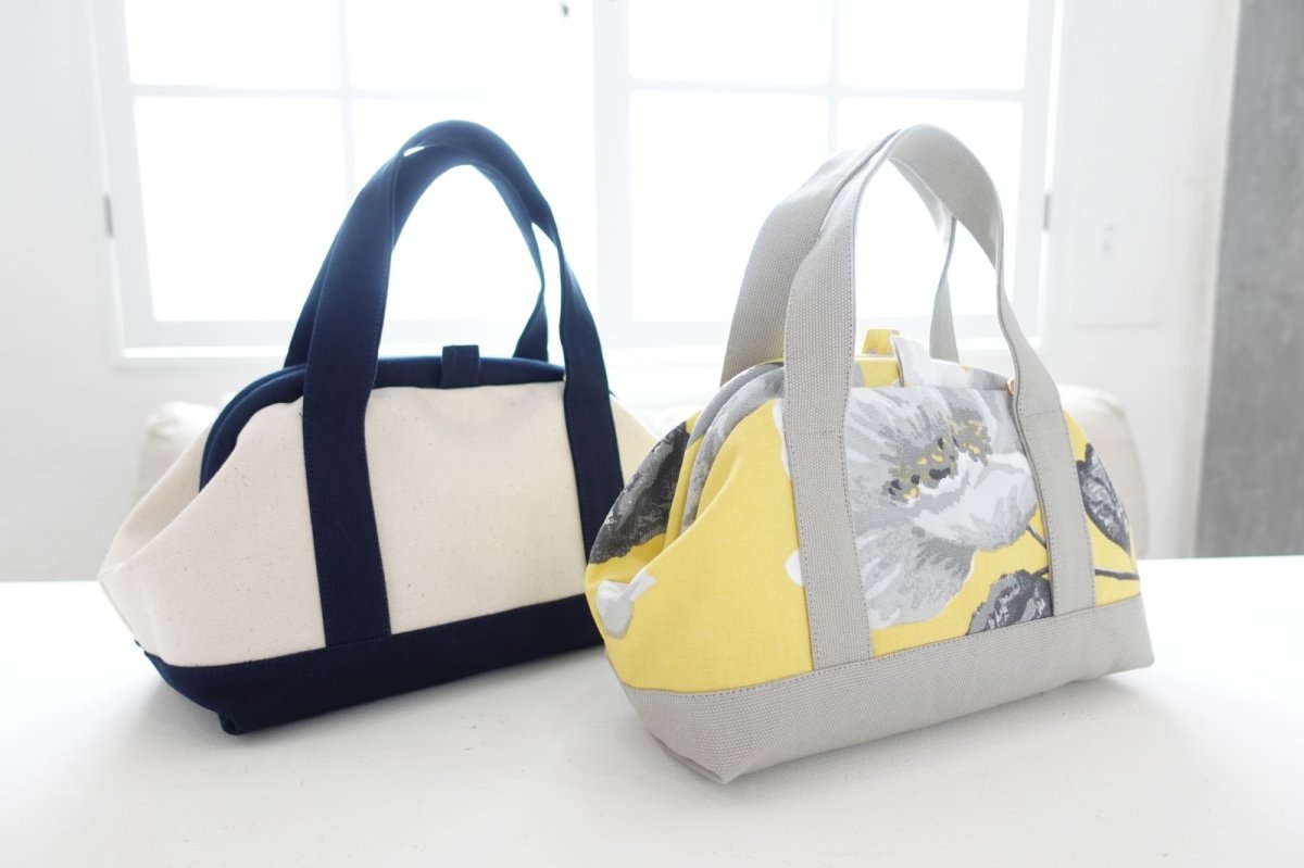 画像23:  Magnolia(マグノリア)ニューム口金のトートバッグ・ノーマルサイズ＆ショートサイズ【各2サイズ展開】（口金品番/TYB1221 /TYB1224専用型紙） (23)