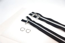 画像7: 【５月9日入荷予定】Margaret（マーガレット専用）専用副資材　ファスナー・Dカン・無地ボンテックス・ウレタンセットセット/お財布ポシェット用 (7)