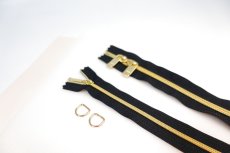 画像6: 【５月9日入荷予定】Margaret（マーガレット専用）専用副資材　ファスナー・Dカン・無地ボンテックス・ウレタンセットセット/お財布ポシェット用 (6)