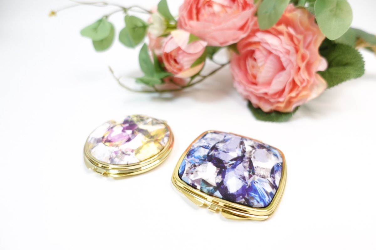 画像12: 四角・ラウンドコーナー型コンパクトミラー型紙・資材キット（型紙＆レシピプレゼント） (12)