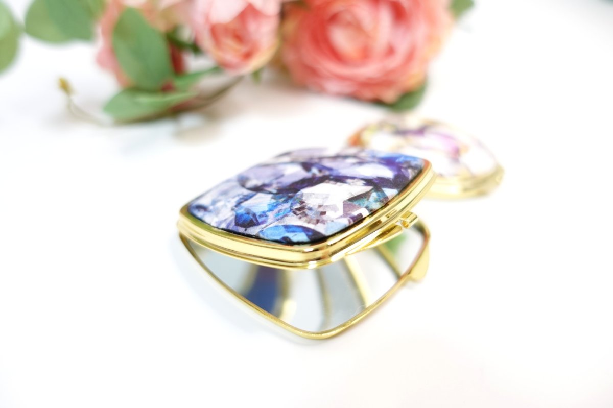 画像5: 四角・ラウンドコーナー型コンパクトミラー型紙・資材キット（型紙＆レシピプレゼント） (5)