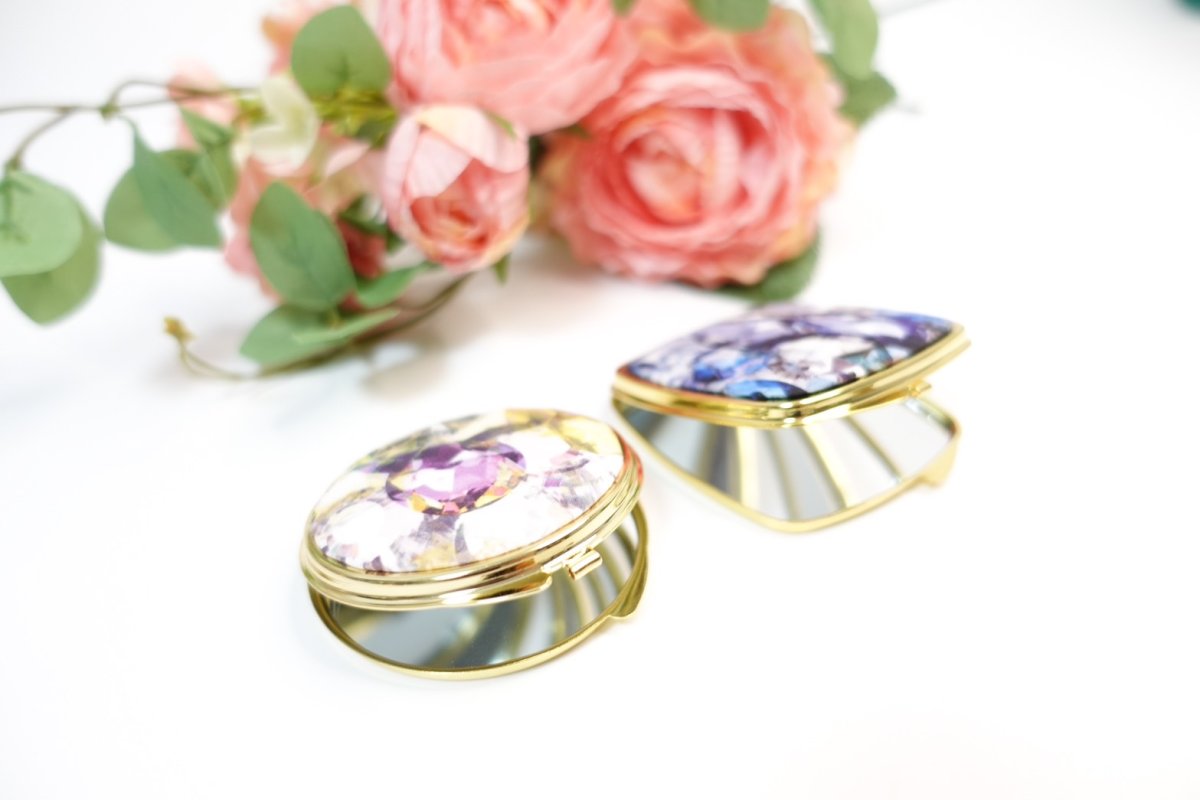 画像13: 四角・ラウンドコーナー型コンパクトミラー型紙・資材キット（型紙＆レシピプレゼント） (13)