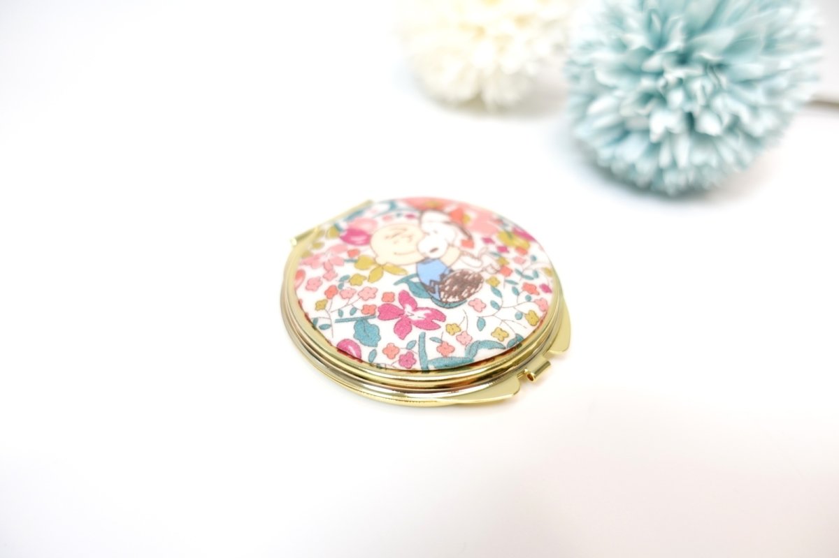 画像8: 丸型/小サイズ（６０mm）/ラウンドコンパクトミラー型紙・資材キット（型紙＆レシピプレゼント） (8)