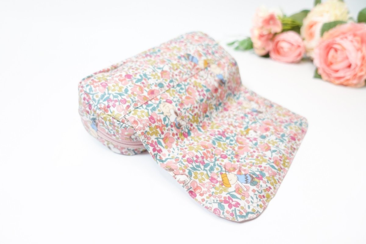 画像15:  Agnès(アニエス)ミラー付きラウンドファスナー開閉ポーチ（２サイズ展開） (15)