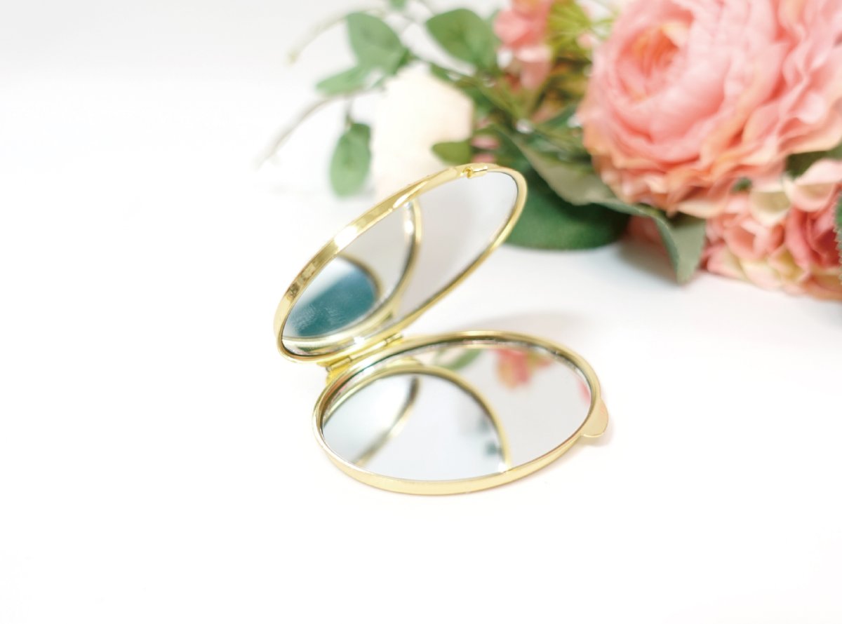 画像5: 楕円型・コンパクトミラー型紙・資材キット（型紙＆レシピプレゼント） (5)