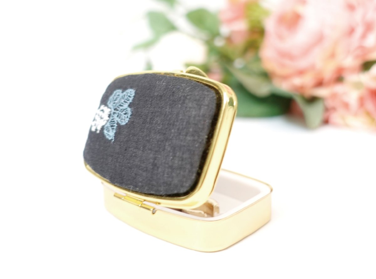 画像2: ピルケース型・コンパクトミラー型紙・資材キット(型紙&レシピプレゼント) (2)