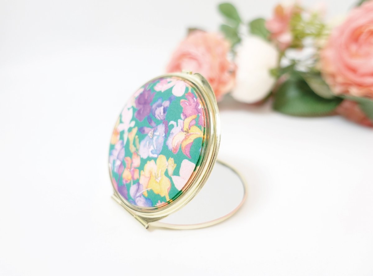 画像3: 丸型/大サイズ（70mm）/ラウンドコンパクトミラー型紙・資材キット（型紙＆レシピプレゼント） (3)