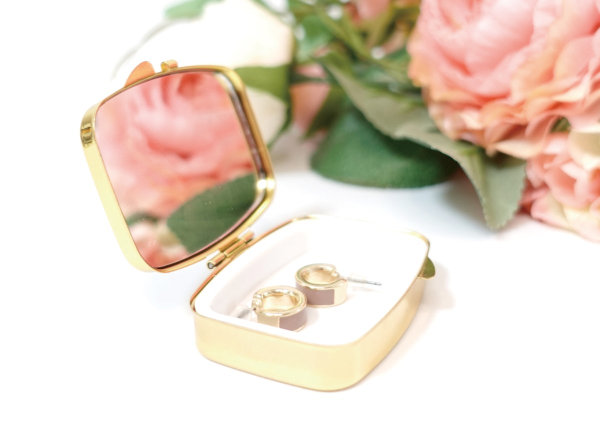 画像4: ピルケース型・コンパクトミラー型紙・資材キット(型紙&レシピプレゼント) (4)