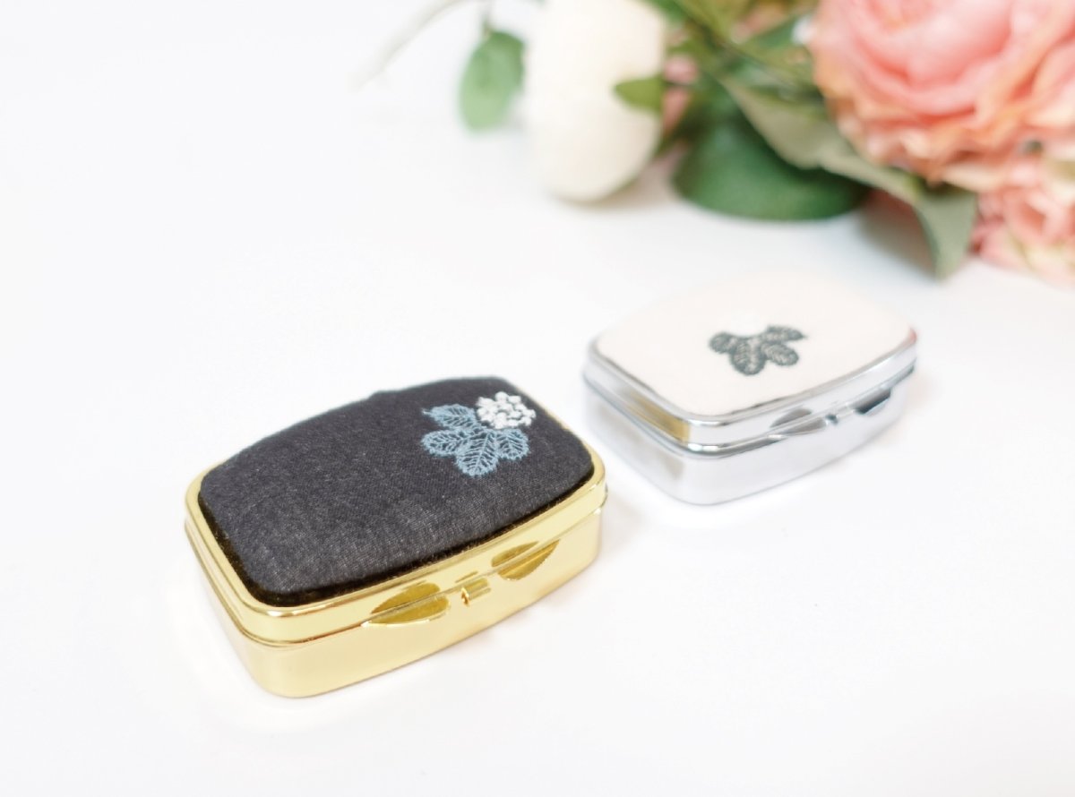 画像3: ピルケース型・コンパクトミラー型紙・資材キット(型紙&レシピプレゼント) (3)