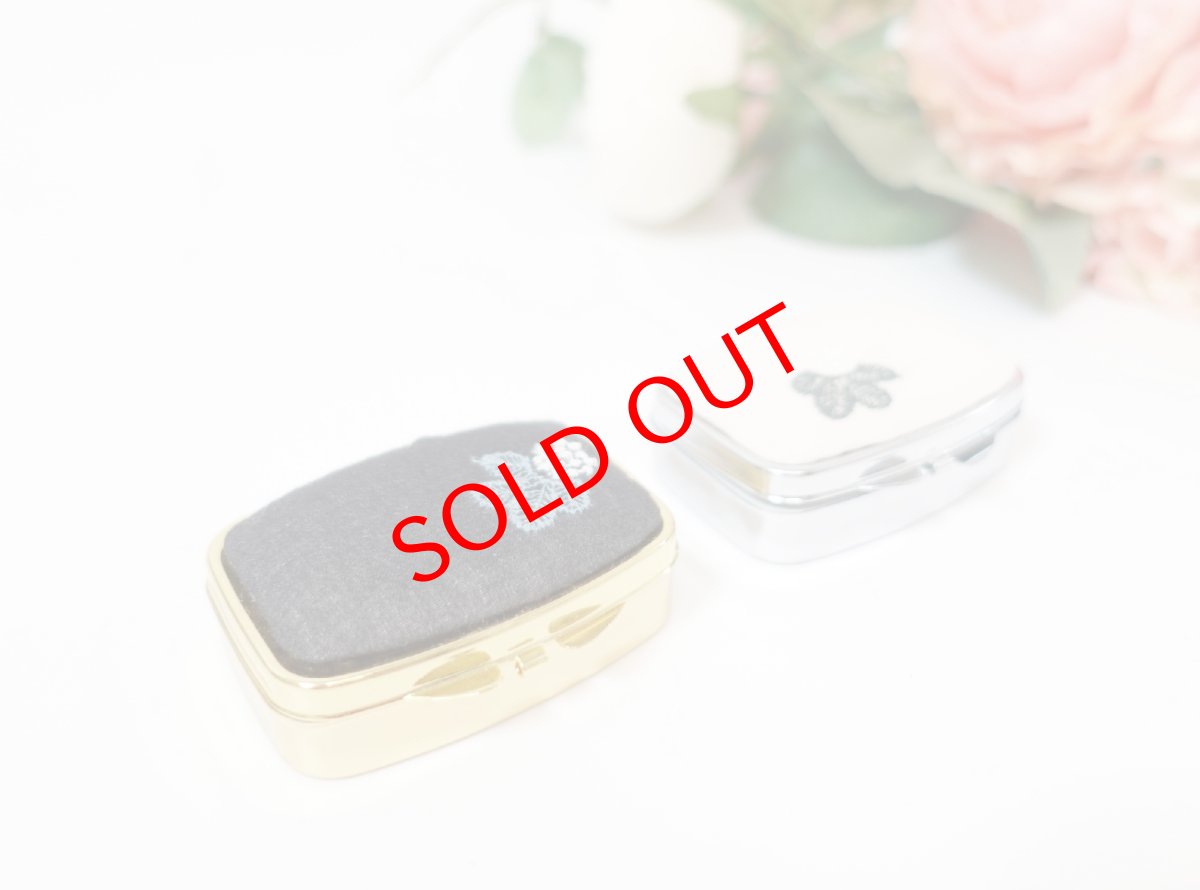 画像3: mugi様 ピルケース型・コンパクトミラー型紙・資材キット(型紙&レシピプレゼント)シルバー5個 (3)