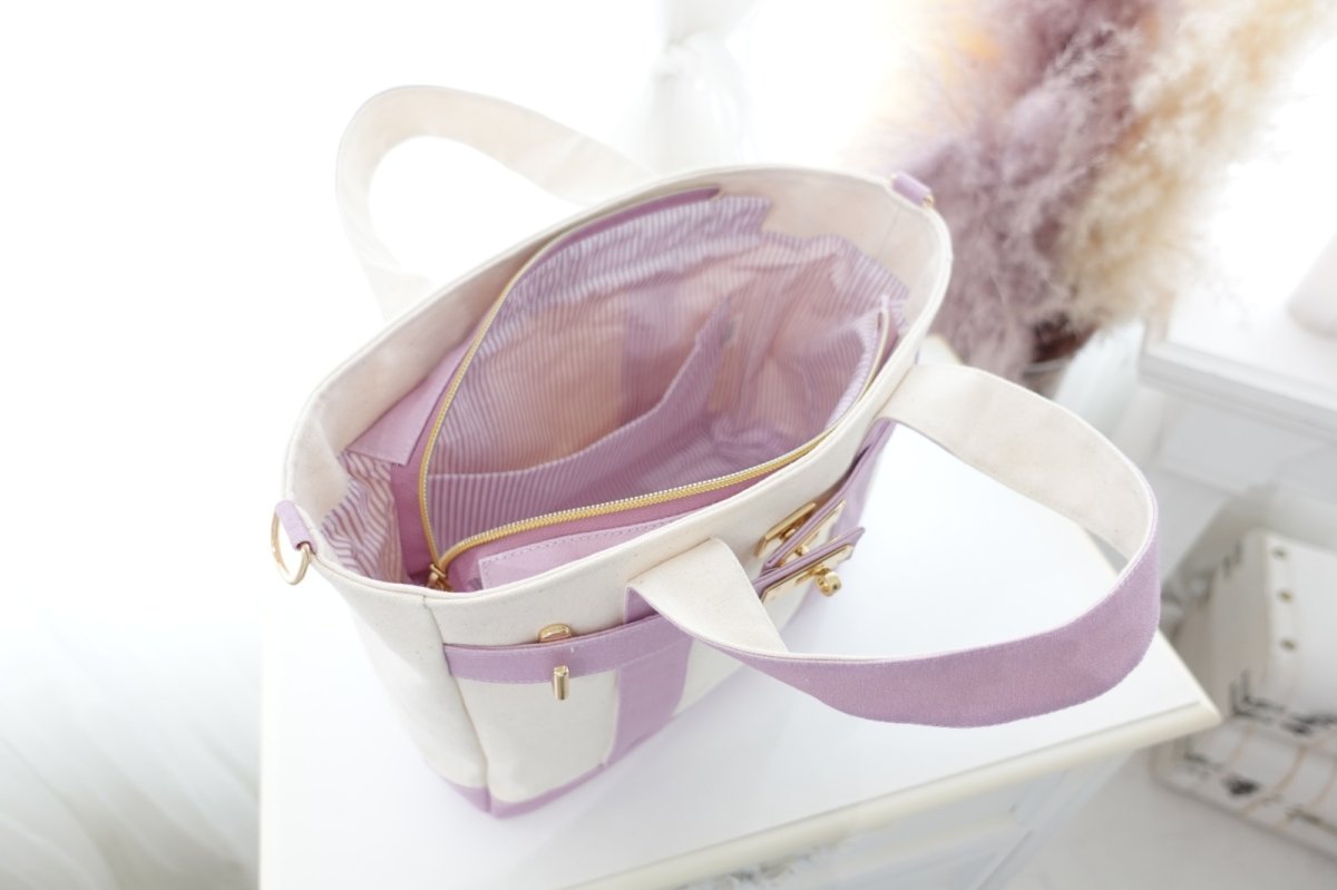 画像7: Camellia（カメリア）ひねり金具のトートバッグ【2サイズ展開】 (7)