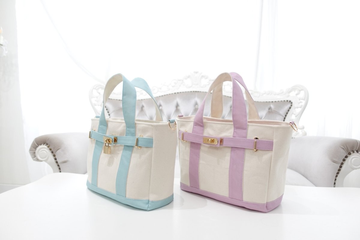 画像3: Camellia（カメリア）ひねり金具のトートバッグ【2サイズ展開】 (3)