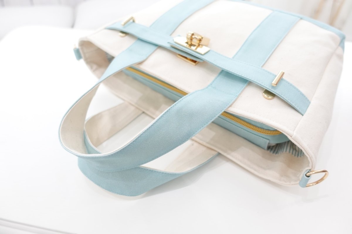 画像18: Camellia（カメリア）ひねり金具のトートバッグ【2サイズ展開】 (18)