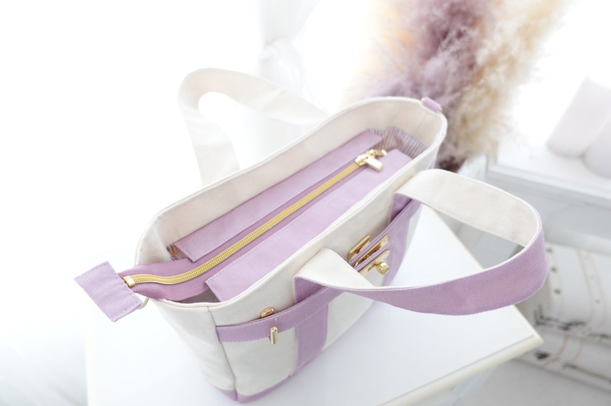 画像6: Camellia（カメリア）ひねり金具のトートバッグ【2サイズ展開】 (6)