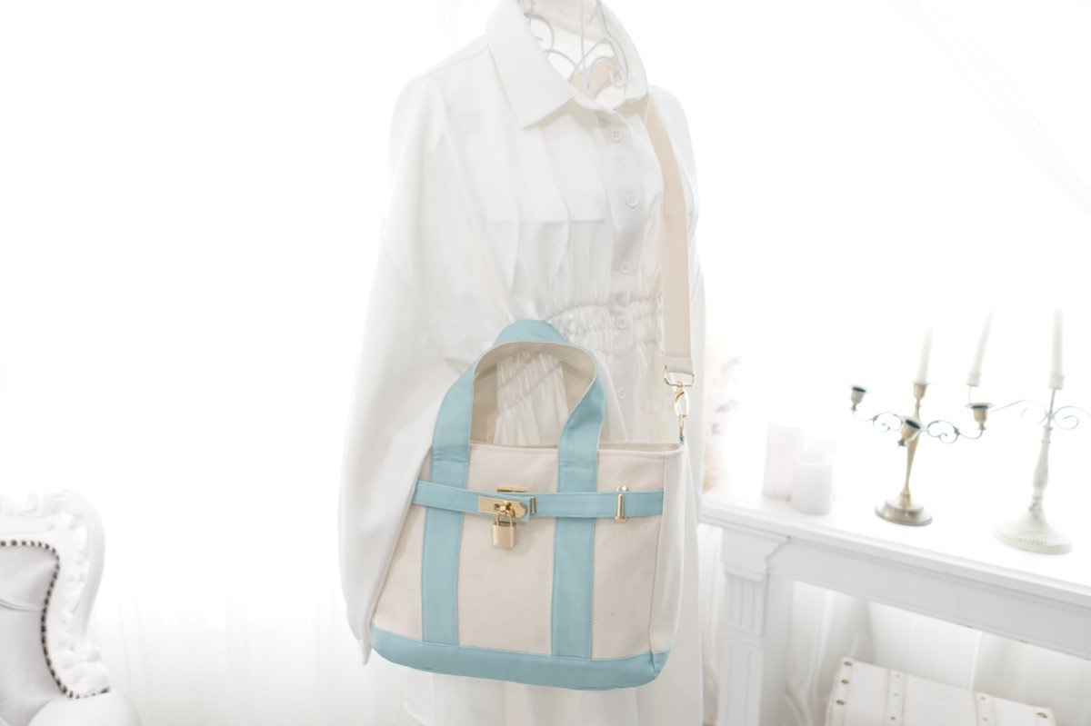 画像4: Camellia（カメリア）ひねり金具のトートバッグ【2サイズ展開】 (4)