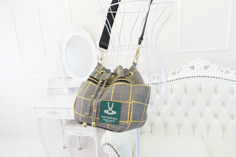 画像2: Mabel(メイベル)【型紙】ドローストリングバッグ|持ち手・トートアレンジ対応型紙