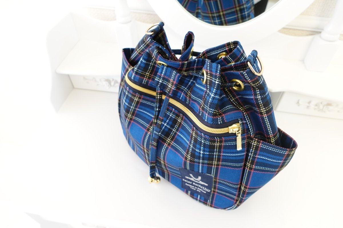 画像3: Mabel（メイベル）【型紙】ドローストリングバッグ｜持ち手・トートアレンジ対応型紙 (3)