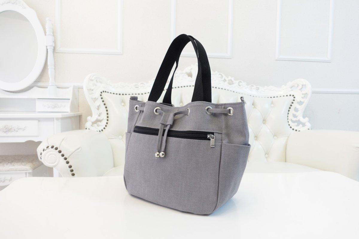 画像17: Mabel（メイベル）【型紙】ドローストリングバッグ｜持ち手・トートアレンジ対応型紙 (17)