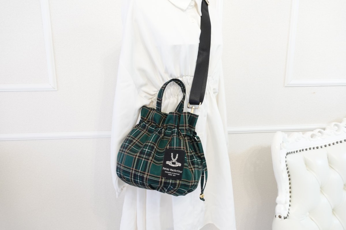 画像8: Fairy（フェアリー）【型紙】底タックのドローストリングバッグ型紙 (8)