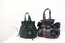 画像4: Fairy（フェアリー）【型紙】底タックのドローストリングバッグ型紙 (4)