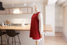 画像4: 【クリスマス・プレゼント型紙】Kapok（カポック）ソーイングエプロン・袖なし割烹着型紙（フリーサイズ）2025.12月17日（水）発送開始商品 (4)