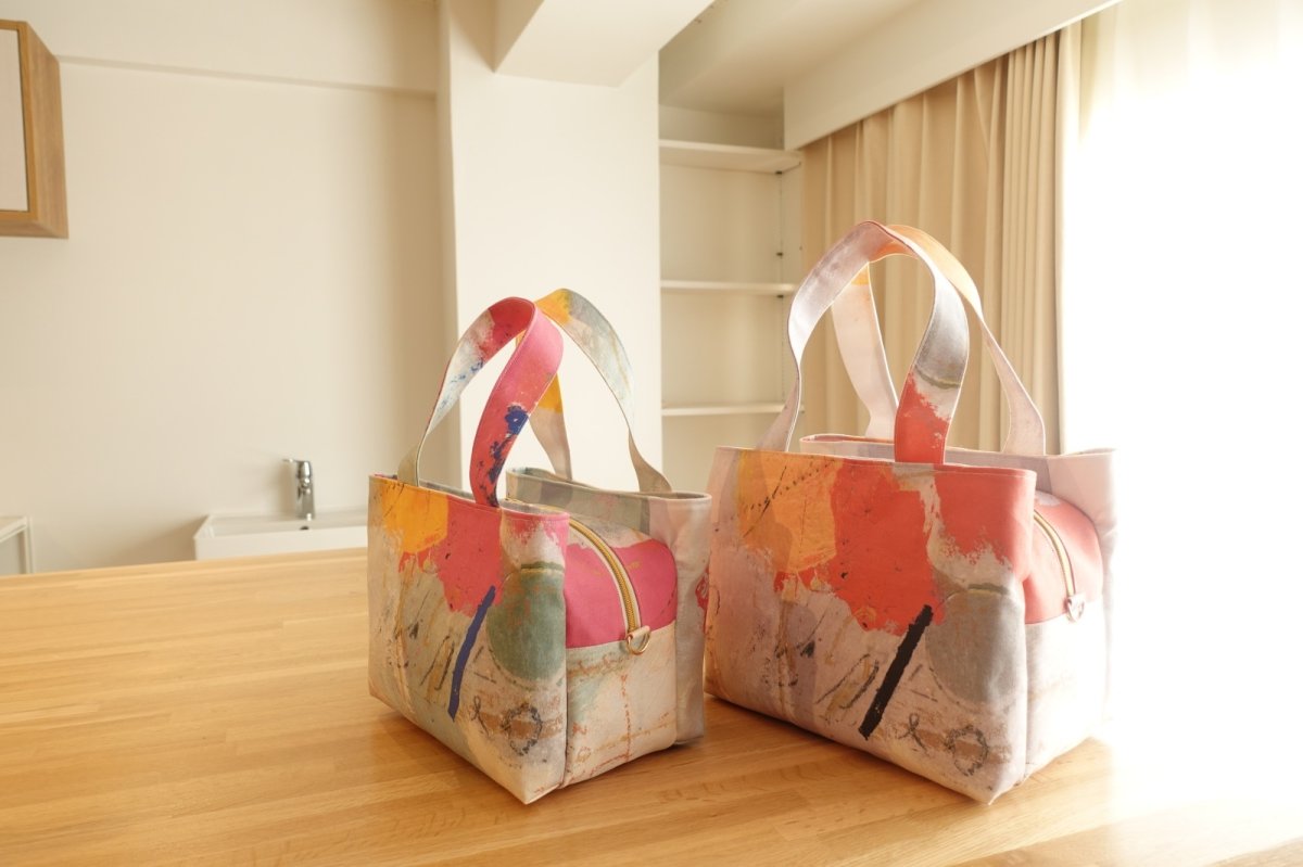 画像7: MMZ-56 New Daisy(デイジー)3Rooms ショルダーバッグ・トートバッグ型紙（3サイズ展開）2025.12月17日（水）発送開始商品 (7)