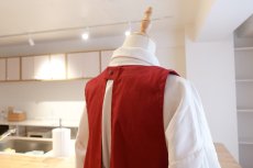 画像5: 【クリスマス・プレゼント型紙】Kapok（カポック）ソーイングエプロン・袖なし割烹着型紙（フリーサイズ）2025.12月17日（水）発送開始商品 (5)