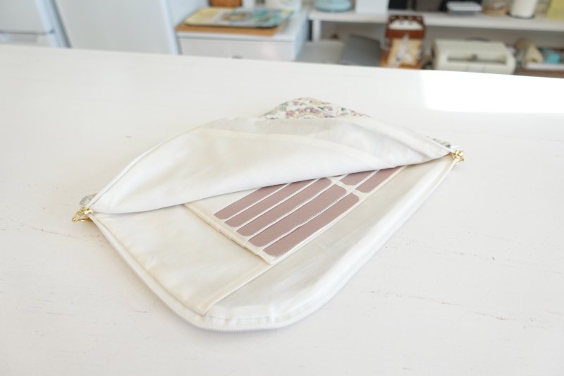 画像3: MMZ-165　Felicità（フェリーチェ）大切なものをまとめる！マルチポーチ型紙（診療ポーチ・母子手帳ケース・パスポートケース）3サイズ展開【2月3日発送開始商品】