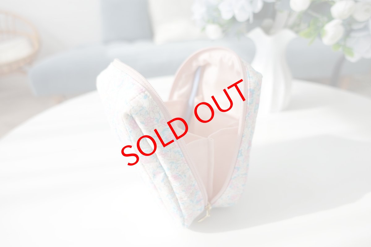 画像17: MMZ-166　Piccolino（ピッコリーノ）仕切り付きラウンドポーチ型紙/2サイズ展開【2月3日発送開始商品】 (17)