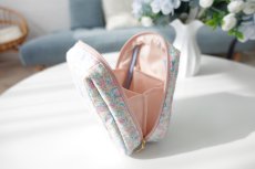 画像17: MMZ-166　Piccolino（ピッコリーノ）仕切り付きラウンドポーチ型紙/2サイズ展開【2月3日発送開始商品】 (17)