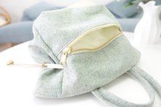 画像7: Sacchetto（サケット）コクーンシルエットのドローストリングバッグ/巾着トートバッグ【2サイズ展開】 (7)