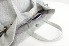 画像5: Sacchetto（サケット）コクーンシルエットのドローストリングバッグ/巾着トートバッグ【2サイズ展開】 (5)